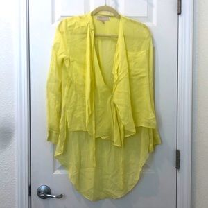 Neon yellow top